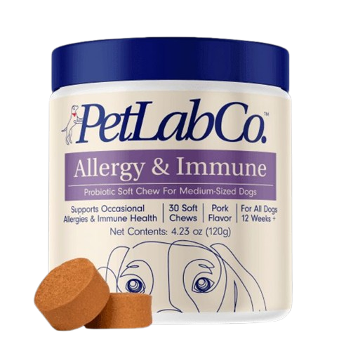 Allergy & Immune Chews - Dog Probiotics for Seasonal Allergies